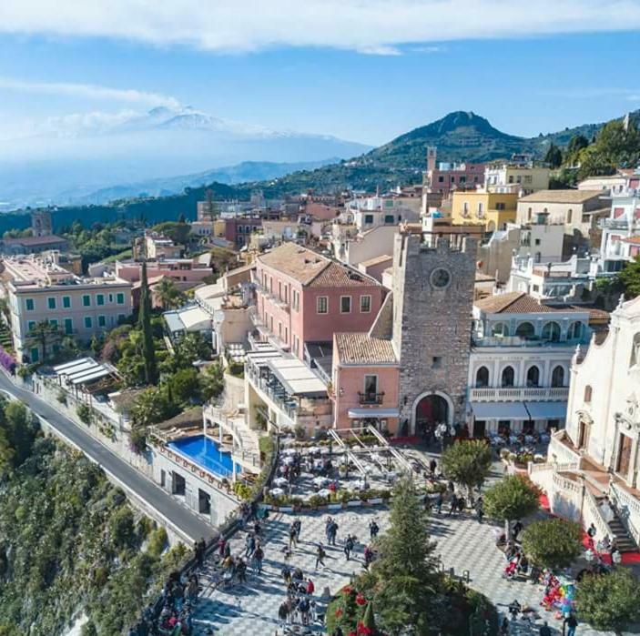 Taormina Castle And Sea View1 Appartement Buitenkant foto